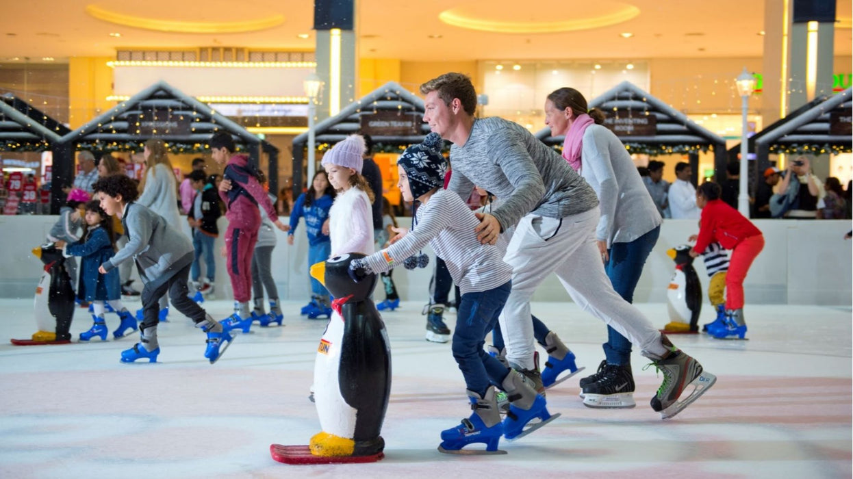 90 mins Dubai Ice Skating Experience | Theme Parks & Attractions at Wondergifts