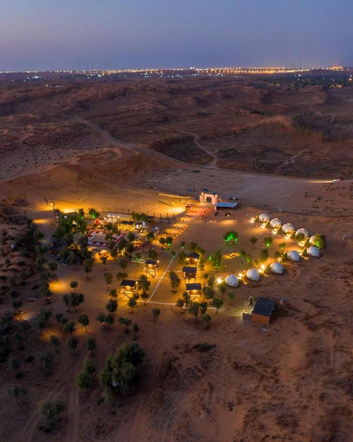 One Night Deluxe Dome Stay with 30-Minute Flight Above RAK Gift Box |  at Wondergifts