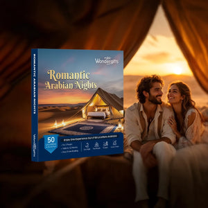Romantic Arabian Nights Gift Card Box: Exclusive Desert Getaways at 50 Locations