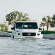 Exhilarating Mercedes G-Class Passenger Experience: Thrill Drive, Gourmet Dining & Videos for Two |  at Wondergifts