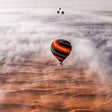 Exclusive Private Hot Air Balloon Ride Over the Dubai Desert for Up to 6 |  at Wondergifts