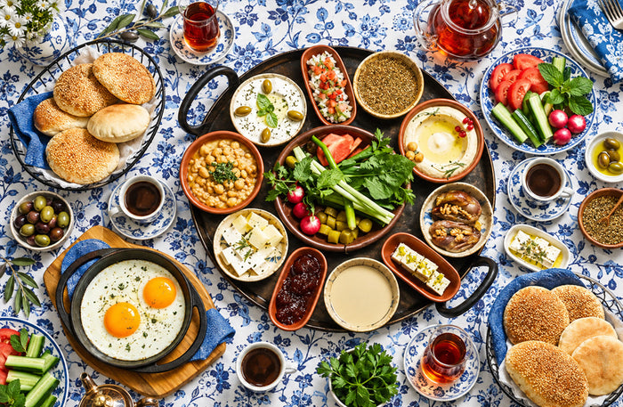 Ka’ak Al Manara Dubai - Lebanese Breakfast for Two with Manakeesh, Ka’ak & Drinks