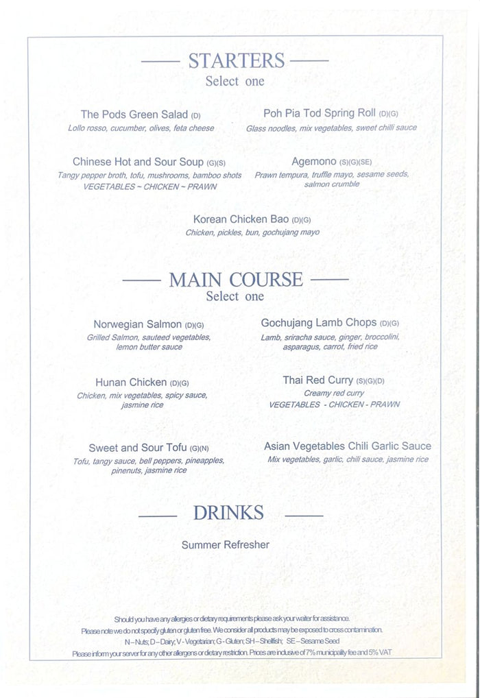 Romantic Dining and Drinks at The Pods for Two with Stunning Dubai Skyline Views |  at Wondergifts