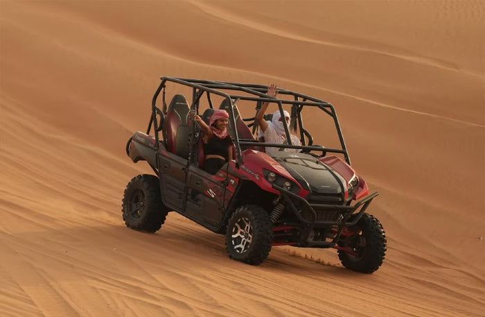 Exhilarating 800cc Buggy Self-Drive Desert Adventure with BBQ Dinner for One
