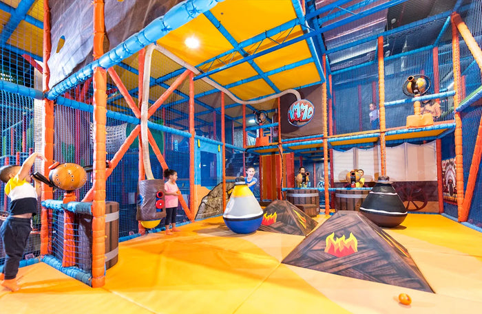 Fun-Filled 2-Hour Trampo Extreme Park Pass for One at Dubai Mall or Nakheel Mall
