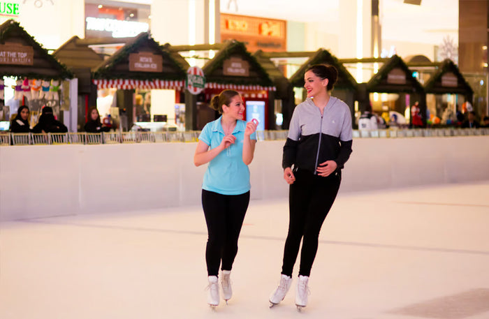 Exciting Ice Skating General Admission Ticket at Ice Rink Dubai Mall