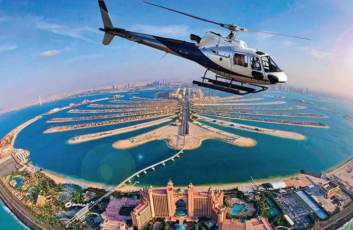 Adrenaline Pumping 17-Minute Private Helicopter Tour of Palm Dubai for Six |  at Wondergifts