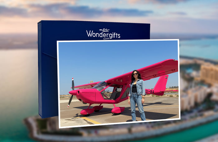 30-Minute Sunset Flight in Aeroprakt A32 or A22 Over the Ras Al Khaimah Coast