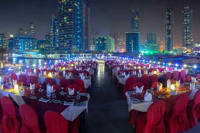 Dubai's Ocean Empress Luxury Dinner Cruise for 1 Person |  at Wondergifts