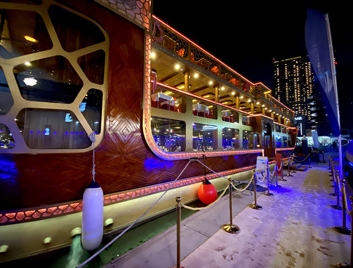 Dubai's Ocean Empress Luxury Dinner Cruise for 1 Person |  at Wondergifts