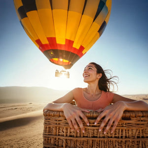 Dawn Hot Air Balloon Adventure with Refreshments for One