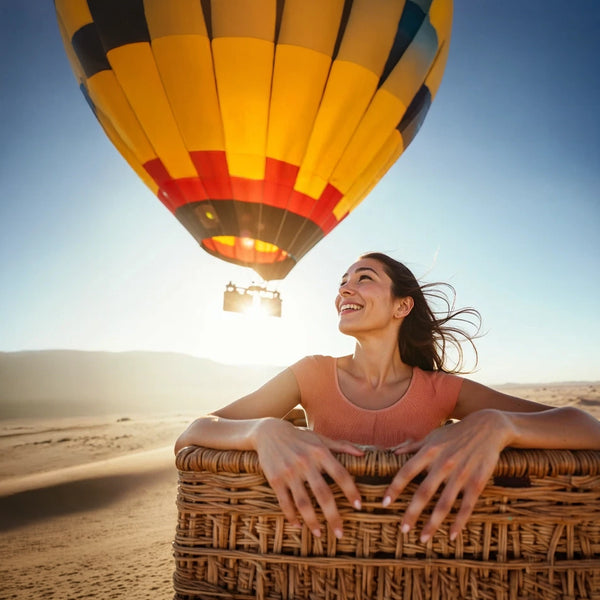 Dawn Hot Air Balloon Adventure with Refreshments for One