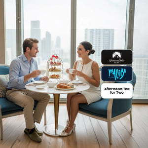 Emily in Paris Inspired Afternoon Tea with Burj Views at Malibu Sky Lounge for Two
