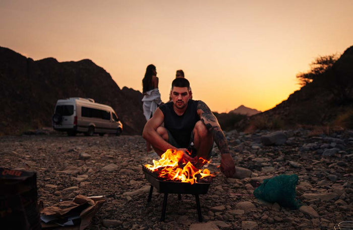Romantic Camper Van Getaway for Two with Wayout UAE Rental |  at Wondergifts