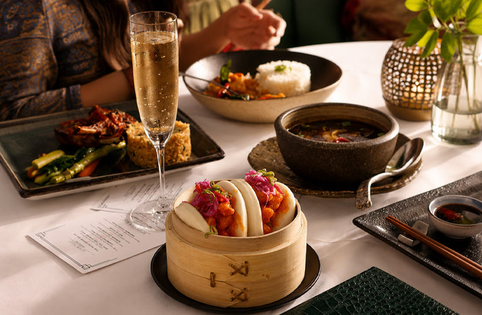 Premium Lunch for Two at The Pods with Dubai Skyline Views