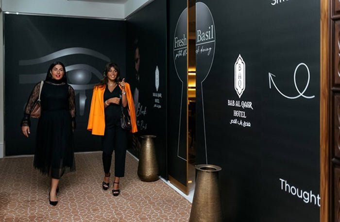 Dining in the Dark Set Menu with Drinks for Two at Fresh Basil - Bab Al Qasr |  at Wondergifts