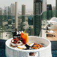Unique Floating Breakfast with Burj View for Two at Malibu Sky Lounge |  at Wondergifts