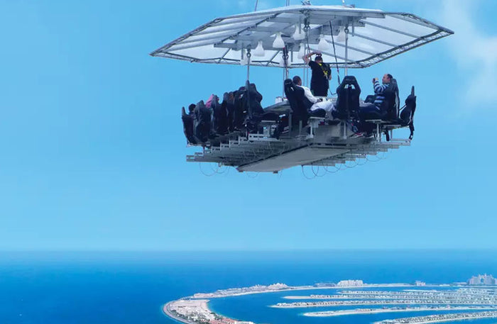Extravagant Weekend Dinner in the Sky Experience with Stunning Views |  at Wondergifts