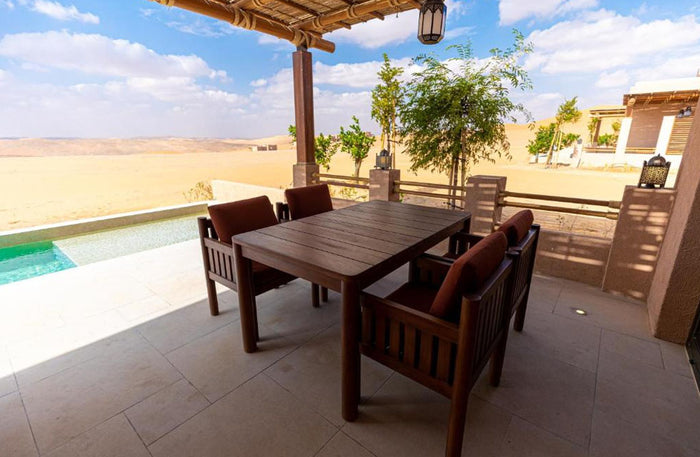 Luxurious Stay in a 1-Bedroom Villa with a Private Pool at Bab Al Nojoum Bateen Liwa |  at Wondergifts