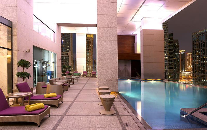 One Night Hotel Stay in Dubai with IMG World Tickets for Two |  at Wondergifts