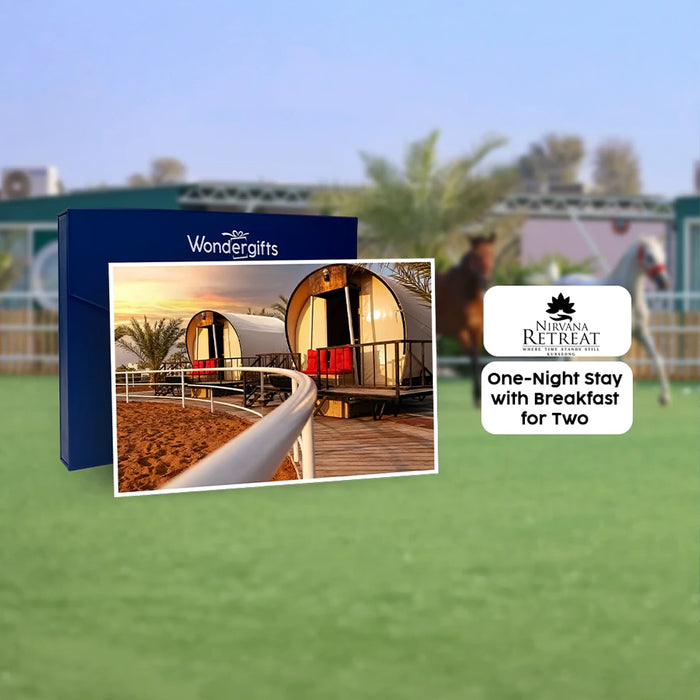 Unique One-Night Stay in a Luxurious Wagon with Breakfast for Two at Nirvana Retreat