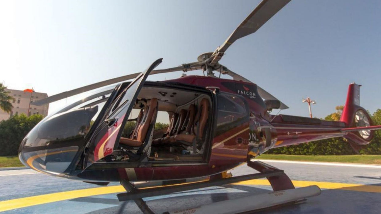 Exclusive Helicopter Flight Above Abu Dhabi Landmarks for One