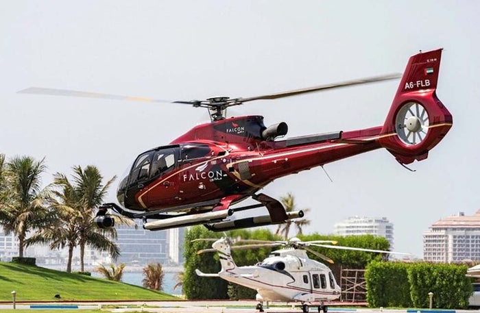 Exhilarating 17-Minute Private Helicopter Tour for Six Across Abu Dhabi |  at Wondergifts