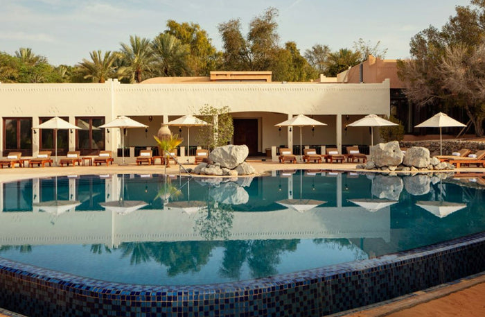 Al Maha Desert Resort - Luxury Pool & Spa Retreat with Three-Course Lunch