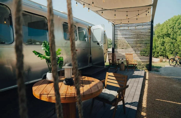 Luxury Airstream Cabin Stay with Breakfast for Two at Bab Al Nojoum |  at Wondergifts