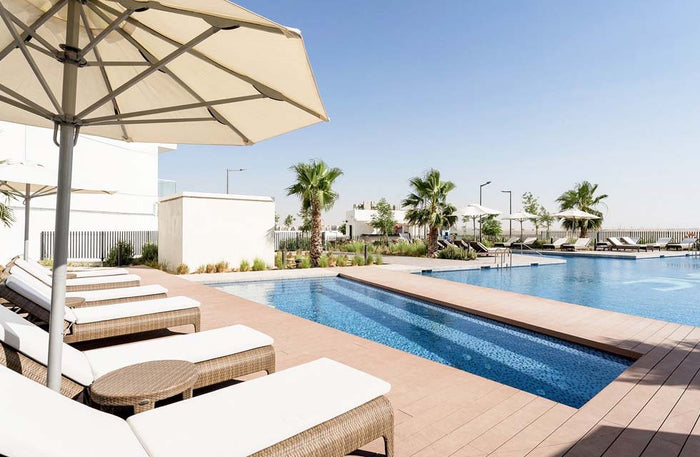 Pool and Beach Access with Food and Beverage for Two at Radisson Damac Hills |  at Wondergifts