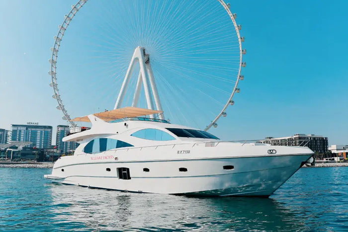 Dubai Marina Luxury Yacht Tour with Ain Dubai & JBR Views