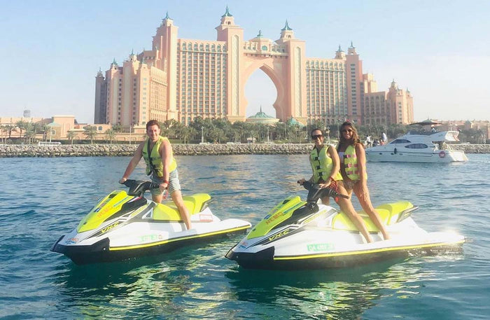 30-Minute Jet Ski Thrilling Ride and Lunch or Dinner for Two in Jumeirah |  at Wondergifts