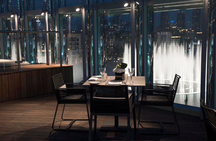 Exclusive Burj Khalifa Visit with Burj Club Rooftop Dining Experience for Two