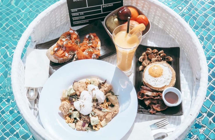 Unique Floating Breakfast with Burj View for Two at Malibu Sky Lounge |  at Wondergifts