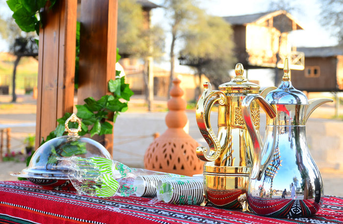 Tree House Stay with Breakfast and Desert Safari Gift Box for Two |  at Wondergifts