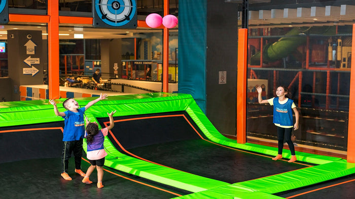 Jumping Joy: Trampoline Fun for Two at Trampo Extreme, Nakheel Mall |  at Wondergifts