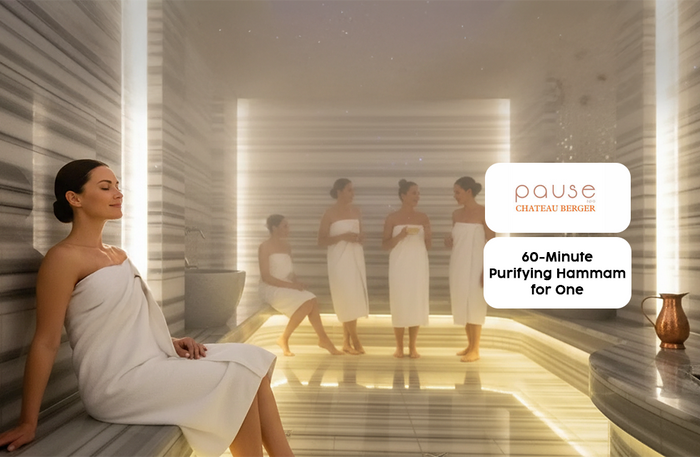 60-Minute Purifying Hammam for One at Pause Spa Chateau Berger, Paramount Hotel Dubai