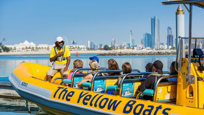 Yellow Boats Abu Dhabi Tour & The Observation Deck at 300 for Two |  at Wondergifts