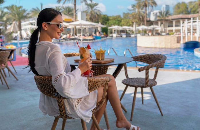 Pool and Beach Access for Two with F&B Credit at Habtoor Grand Resort |  at Wondergifts