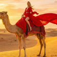 Signature Desert Photoshoot with Choice of Buggy Ride, Camel or Heritage Village for One
