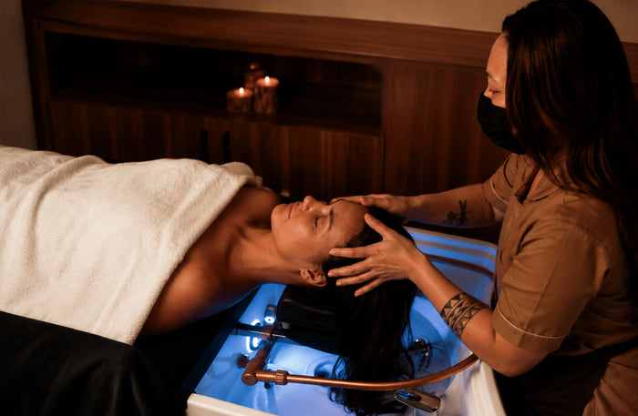 KAIZO Beauty Salon - Hot Oil Hair Treatment, Head Massage & Full Body Massage