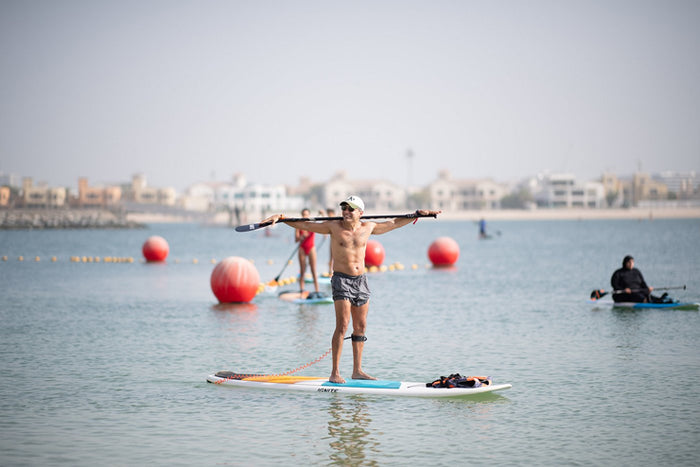 One Hour Stand Up Paddle Boarding at The Palm Jumeirah