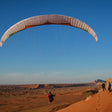 15-Minute Paragliding Flight Over Jebel Al Fayah Desert for One |  at Wondergifts
