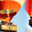 Dubai Hot Air Balloon - Magical Sunrise Desert Flight with Refreshment and Camel Ride