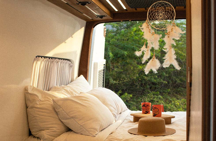 Romantic Camper Van Getaway for Two with Wayout UAE Rental |  at Wondergifts