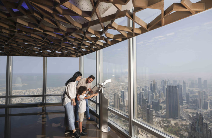 Exclusive Burj Khalifa Visit with Burj Club Rooftop Dining Experience for Two