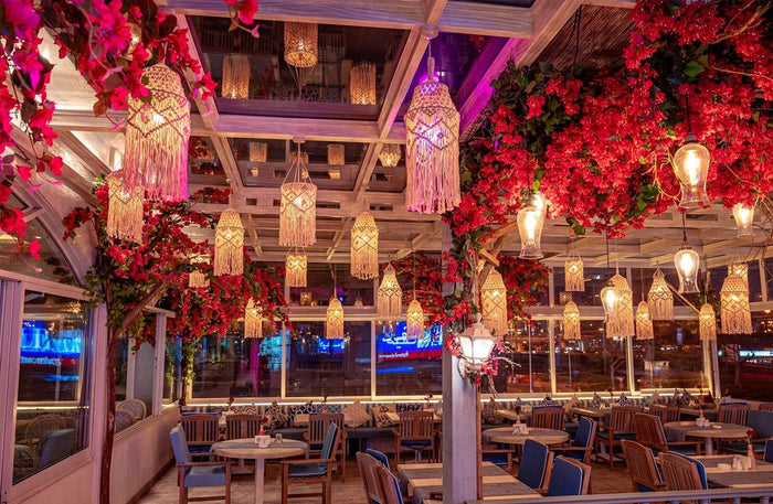 C Restaurant Dubai - Mediterranean Dining Experience for Two with Live Entertainment
