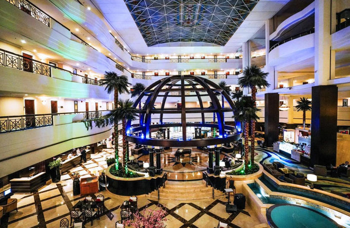 Opulent Sunday Brunch with Pool Access at Mövenpick Grand Al Bustan |  at Wondergifts