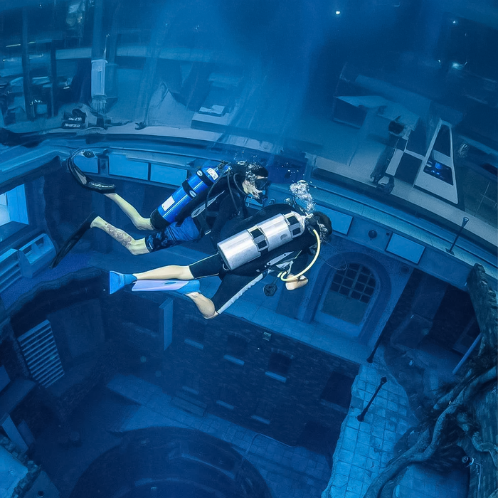 Wander Through the Depths of Dubai's Deep Dive Adventure