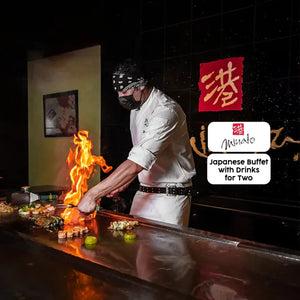 Exclusive Authentic Japanese Buffet with Drinks for Two at Minato, Radisson Blu
